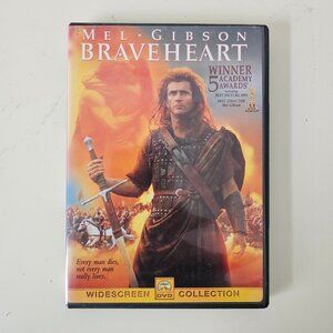 Braveheart DVD 1995 Widescreen - Mel Gibson, Sophie Marceau
